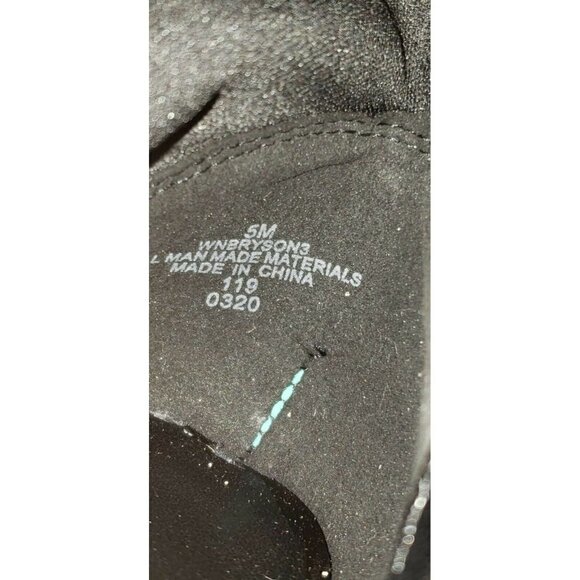 Nine West Womens Brown Snake Print Slip On Pointed Toe Zip Booties Boots Sz 5 M - Picture 9 of 9